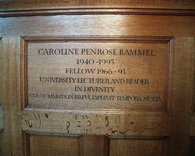 Caroline Penrose Wood Carveing